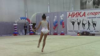 Морозова Виктория вид2 Москва Звездный городок День второй Rhythmic Gymnastics