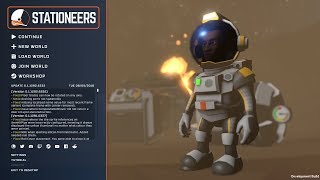 Stationeers (4) - Проходим на голоде 4, готовимся к большой стройке, печь и сплавы