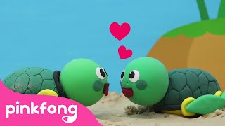 Tortuga de Plastilina | Animales | Manualidades | Pinkfong Canciones Infantiles
