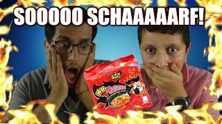 MEIN MUND IST LAVA! | SUPER SCHARFE RAMEN CHALLENGE