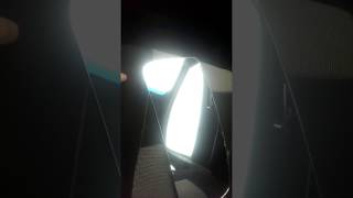 Попал на зеркало заднего вида на Mercedes Vito 2 часть