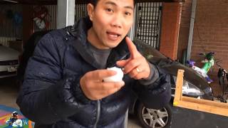 Thử ăn mưa đá và kết quả ra sao