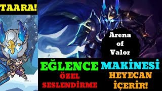 Arena of Valor | TAARA! | Komedi serisi:Eğlence Makinasi | AOV | MOBİL OYUN | (69.video) |