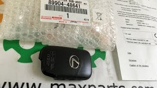8990448641 89904-48641 Оригинал смарт ключ зажигания таблетка Lexus RX 2009+