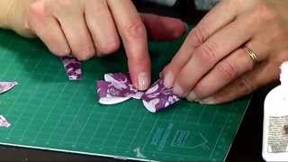 How to make Paper Bows with Craftwork Cards | Craft Academy