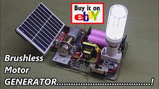 Three Phase Brushless Motor Generator!