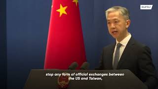 China: Beijing denounces US over delegation visiting Taiwan