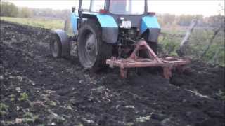 Мтз-82.1 + КПШ-2 безотвальная обработка почвы