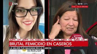 Femicidio en Caseros: Hablan los familiares de la joven asesinada por un amigo