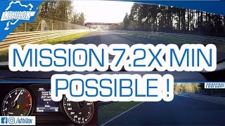 Touristenfahrten during the Week - Traffic but fast - BTG 7.32 min Nürburgring Nordschleife