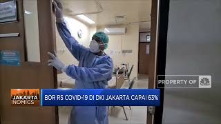Bor RS Covid-19 Di DKI Jakarta Capai 63%