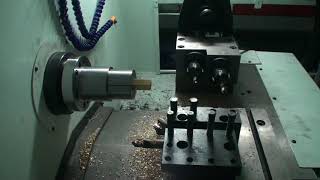 HEADMAN CNC SLAT BED Lathe HCL300 with living tool