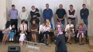 Благословение детей / Vaikų palaiminimas - Церковь "Библейский Путь" / Bažnyčia "Biblijos Kelias"