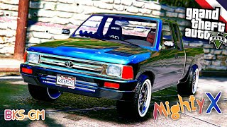 GTA V ไมตี้เอ็กเเต่งสวย รถเก่าเล่าใหม ่กระบะซิ่งไทยเเลนด์ baskerser