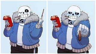Sans, Toriel and Gaster【 Undertale Comic Dubs and Animations Compilation 】
