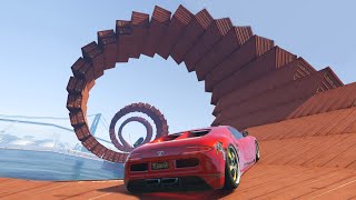 NEW IMPOSSIBLE CORKSCREW! (GTA 5 Online)