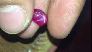 Đá Ruby sao nét trong màu đẹp, Ruby tự nhiên 100%