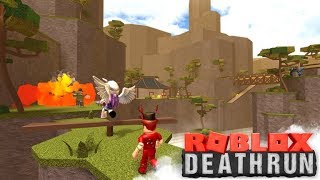 ROBLOX DEATHRUN COLLAB WITH CRISPY! *FUNNY MOMENTS*