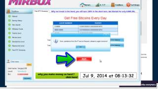 Бесплатные Биткоины на MIRBOX от 10000 сатоши до 0,5 BTC в Сутки!