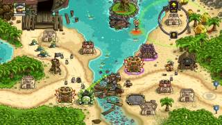 Kingdom Rush Frontiers Walkthrough Level 16 Port Tortuga [Normal] [3 Stars]