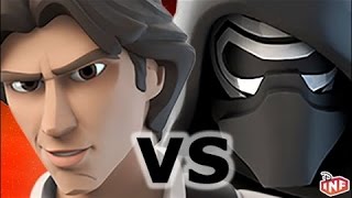 Disney infinity 3.0 Han Solo vs Kylo ren