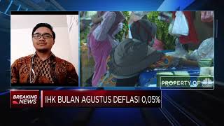 Ekonom: Deflasi Agustus Cermin Tertahannya Tingkat Konsumsi