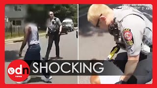 Unprovoked Police Officer Tasers Unarmed Black Man Multiple Times in Virginia