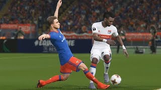 PES 2018 - CSKA Moscow vs Olympique Lyonnais - UEFA Europa League Gameplay (PS4 HD) [1080p60FPS]