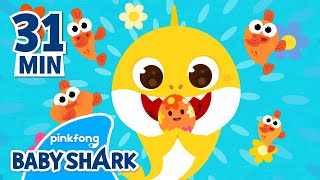 Happy Easter with Baby Shark! | Easter Egg Hunting and More | +Compilation 