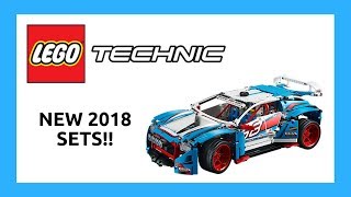 New LEGO Technic sets for 2018!!