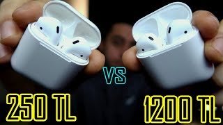 BU ÇİNLİLER ÇILDIRMIŞ !!! (Piyasadaki En Kaliteli Çakma Airpods) - ÇEKİLİŞ