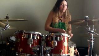 Rihanna Jay-z -Umbrella - Drum Cover by Melanie DiLorenzo ( Female Drummer )