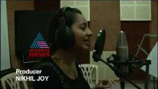 Bhama singing a New Movie Song