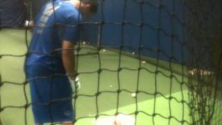 HARLEM BASEBALL HITTING ACADEMY MIKEY ANTONIO OF THE KANSAS CITY ROYALS