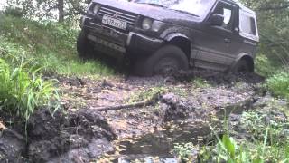 Pajero 2 J-Top механическая лебедка
