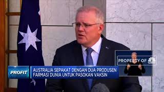 Australia Kucurkan Rp 18 Triliun Untuk Vaksin Covid-19