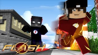 Minecraft - MENINO FLASH #49 - CORRI CONTRA O BLACK FLASH E GANHEI DELE?!