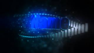 Blue Intro Template | Cinema 4D & After Effects | 60FPS