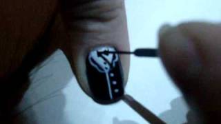 Tuxedo Nails