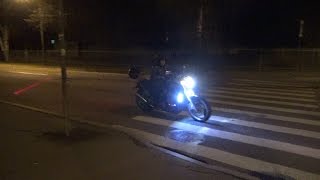 Лазер стоп в действии, Honda X4