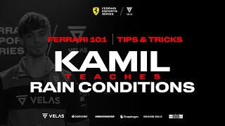 Ferrari 101: Tips&Tricks - Rain conditions with Kamil Pawlowski