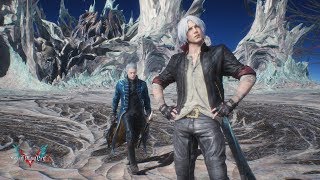 Devil May Cry 5: Dante vs BP Vergil  Turbo Mode Mod 40% Speed)