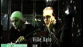 HIM   Ville Valo & Zoltan interview Viva2 News
