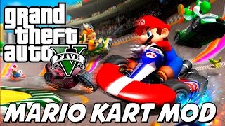 GTA V – Mario Kart MOD