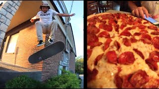 LAND THE TRICK, GET A PIZZA!