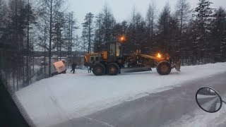 Дальнобой по ДВ, вернулся с Якутии, крайний рейс в 2018г.(3ч)