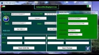 DzFixImeiQcn IMEI QCN Tool (xqcn) (qcn) اصلاح الايمي باستخدام ملف