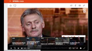 ШОК! Немецкая манипуляция - речь Пескова