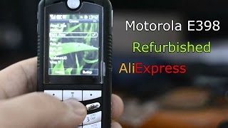 Посылка из Китая Motorola E398 AliExpress