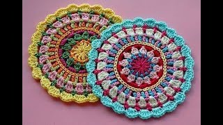 Мандала крючком/ Crochet mandala